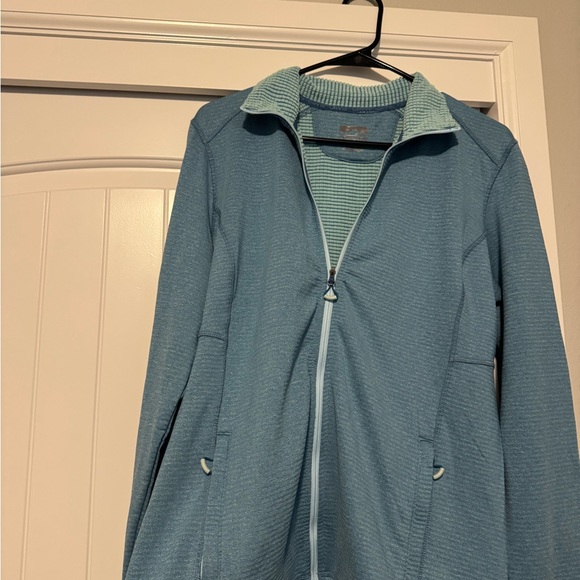 Orvis Tops - Orvis Blue Textured Jacket